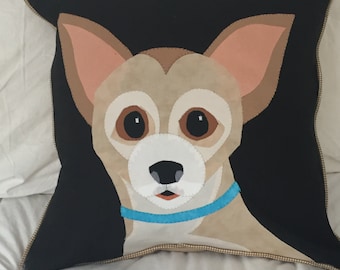 Chihuahua Pillow Cover