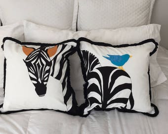 Stock item - Zebra Pillows Cover Set