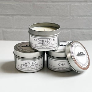 Mini Candle Sampler Set: Choose Three Soy Candles