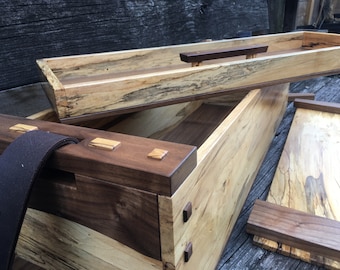 TYO 　Hiro's wood works THEBOX基本サイズ Hiro's wood works THEBOX 天然ウォルナット×オーク