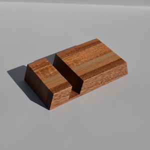 Phone Stand - Wood Holder for Phone, Tablet