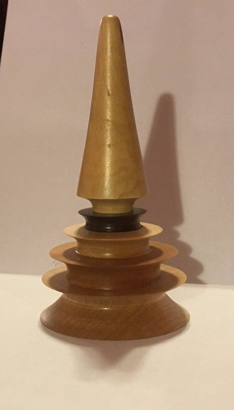 Ring Holder Dish for Kitchen bedside Small Wood Jewelry Nest nightstand