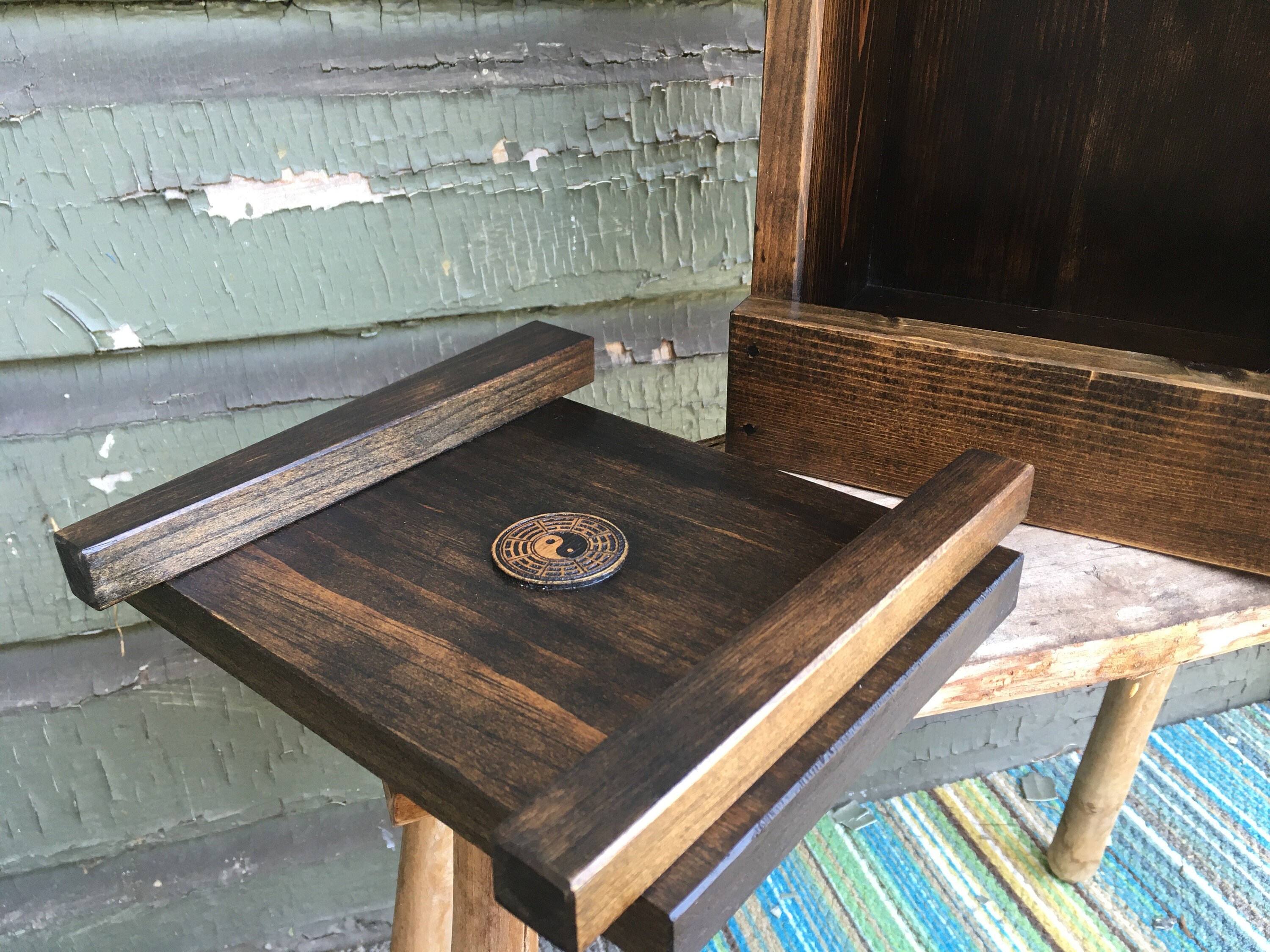 Harmony Box Rustic Wooden Nail Box Small Japanese Style Etsy