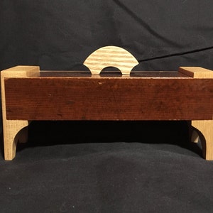 Funky Display Box - Wood Keepsake box made from gym bleachers