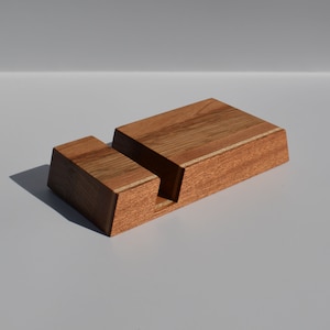Phone Stand - Wood Holder for Phone, Tablet