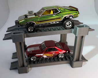 Car Lifts for Hot Wheels or Matchbox, Comes with (2) Stands