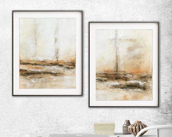 Printable art set of 2 digital prints wall decor instant download diptych art abstract digital print painting art line modern artwork decor