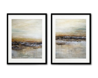 Digital prints set of 2 printable art wall decor instant download diptych art abstract digital print painting art line modern artwork decor