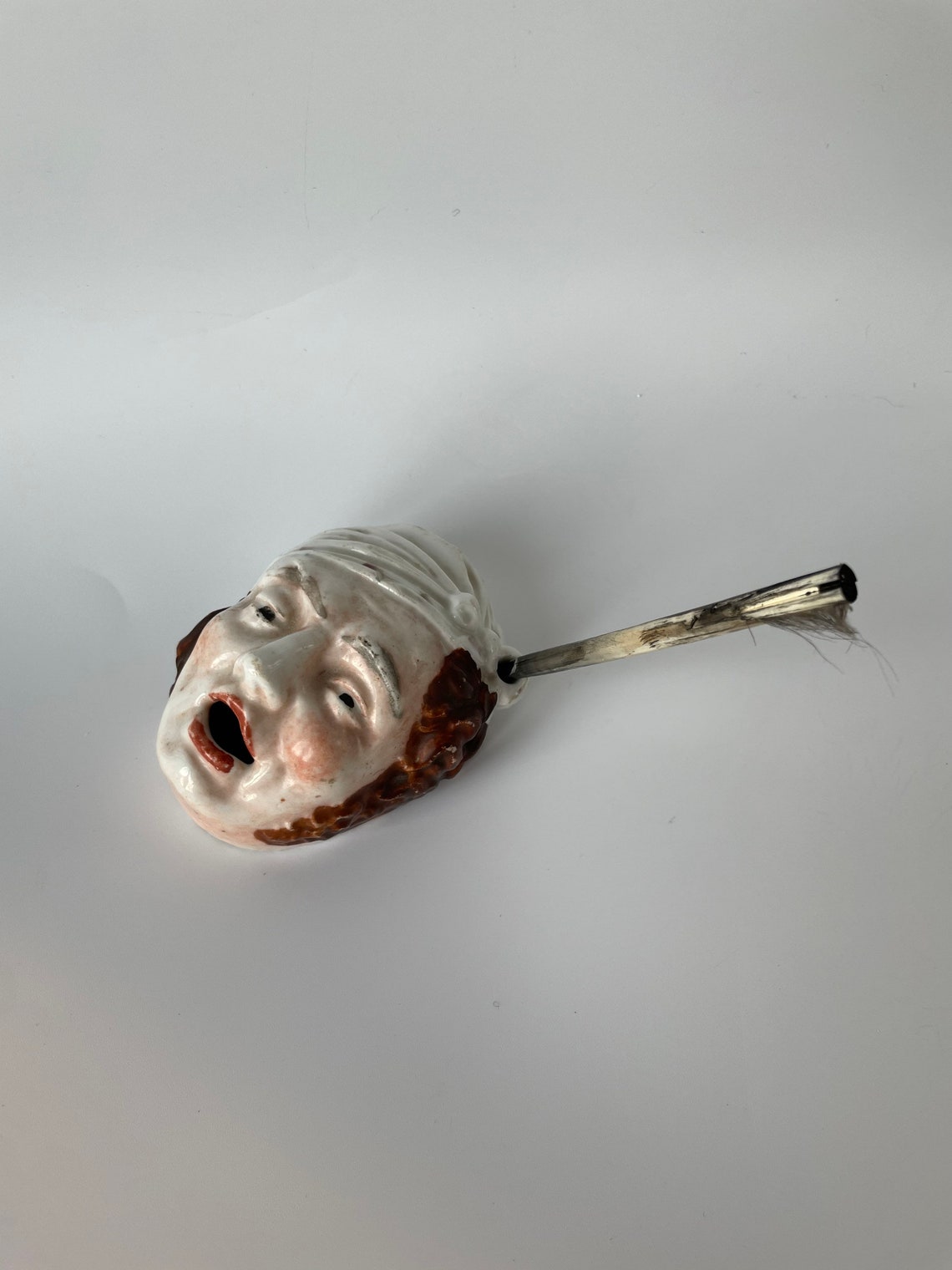RARE 19th Century Porcelain INK WELL - Etsy