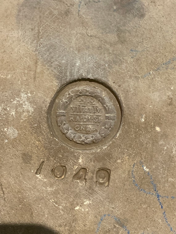 Boîte Ronde En Céramique - Manufacture De Signa Italie - Vers 1900 - Signée - Bon état Vintage