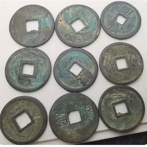 Old chinese coins - Etsy 日本
