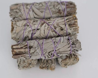 White Sage Smudge for Meditation, Smudging & Cleansing from California