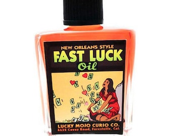 Fast Luck Hoodoo Products - Lucky Mojo Curio- Expedite Good Luck!