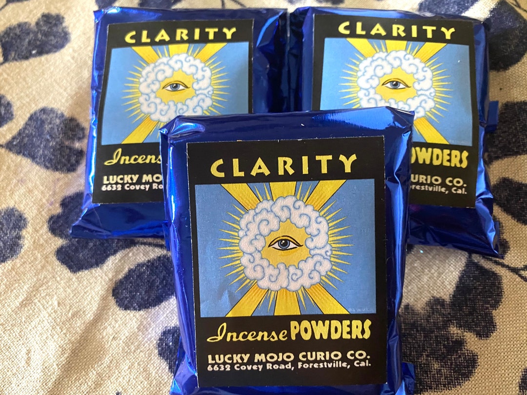 Clarity Oil & Incense Powders lucky Mojo Curio Put an End to Confusion