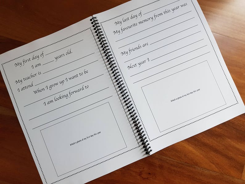 PRINTABLE/DIGITAL DOWNLOAD My School Years/ My First Day of School ...