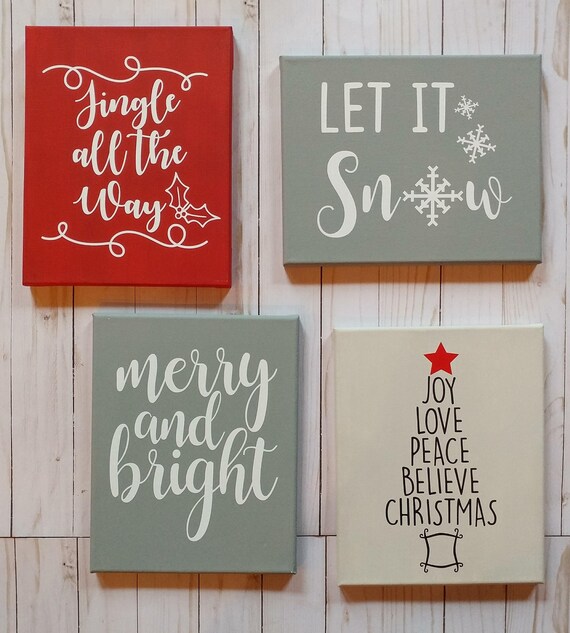 Pin by Kara Harr on Cricut vinyl (With images) Christmas signs diy