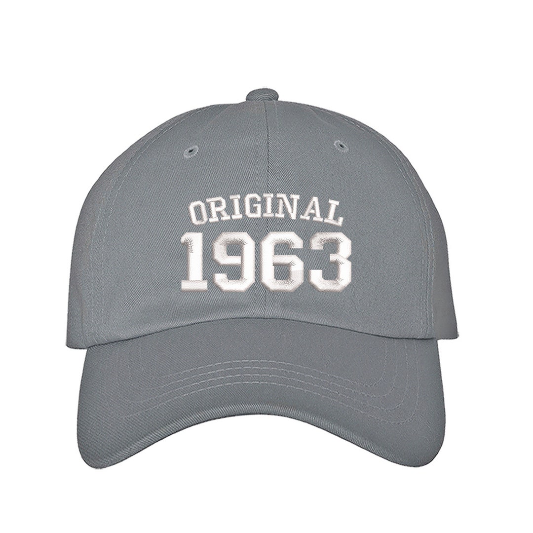 Casquettes De Baseball 60 Ans Anniversaire Millésime 1963 Fabriqué En