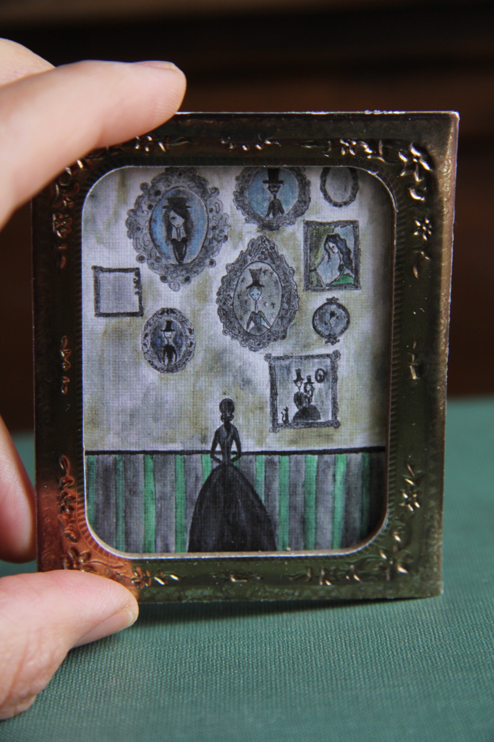 The Ancestors Wall Framed Tiny Art Print Etsy