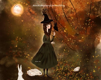 The witch and the woodland friends