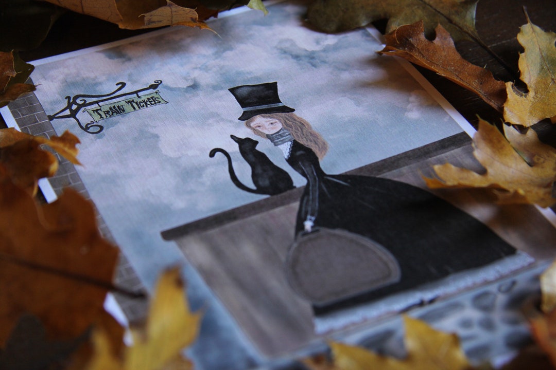 The Girl at the Train Station - Etsy