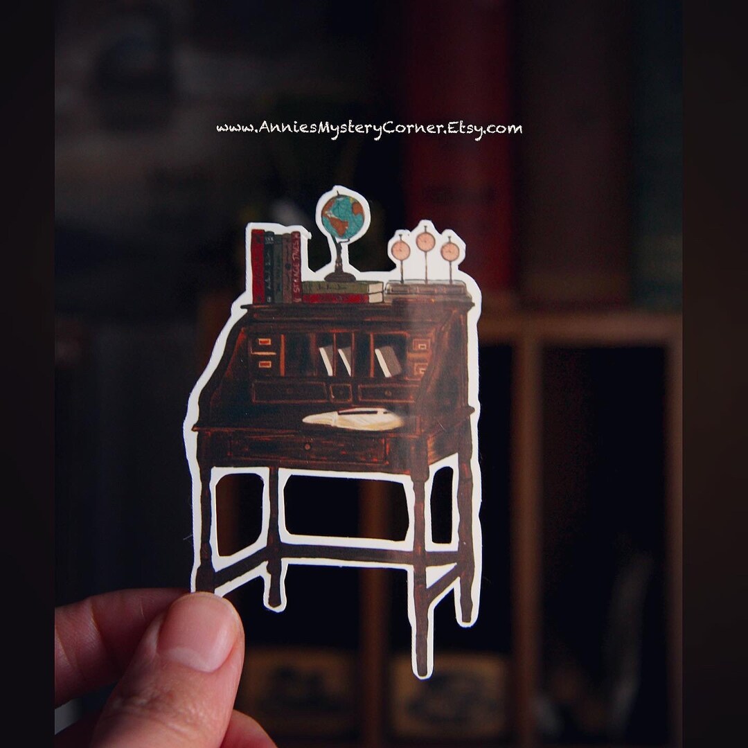 A Writers Desk Sticker Stickers for Writers Stickers for - Etsy