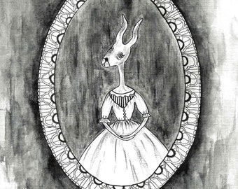 Ms. Rabbit’s portrait