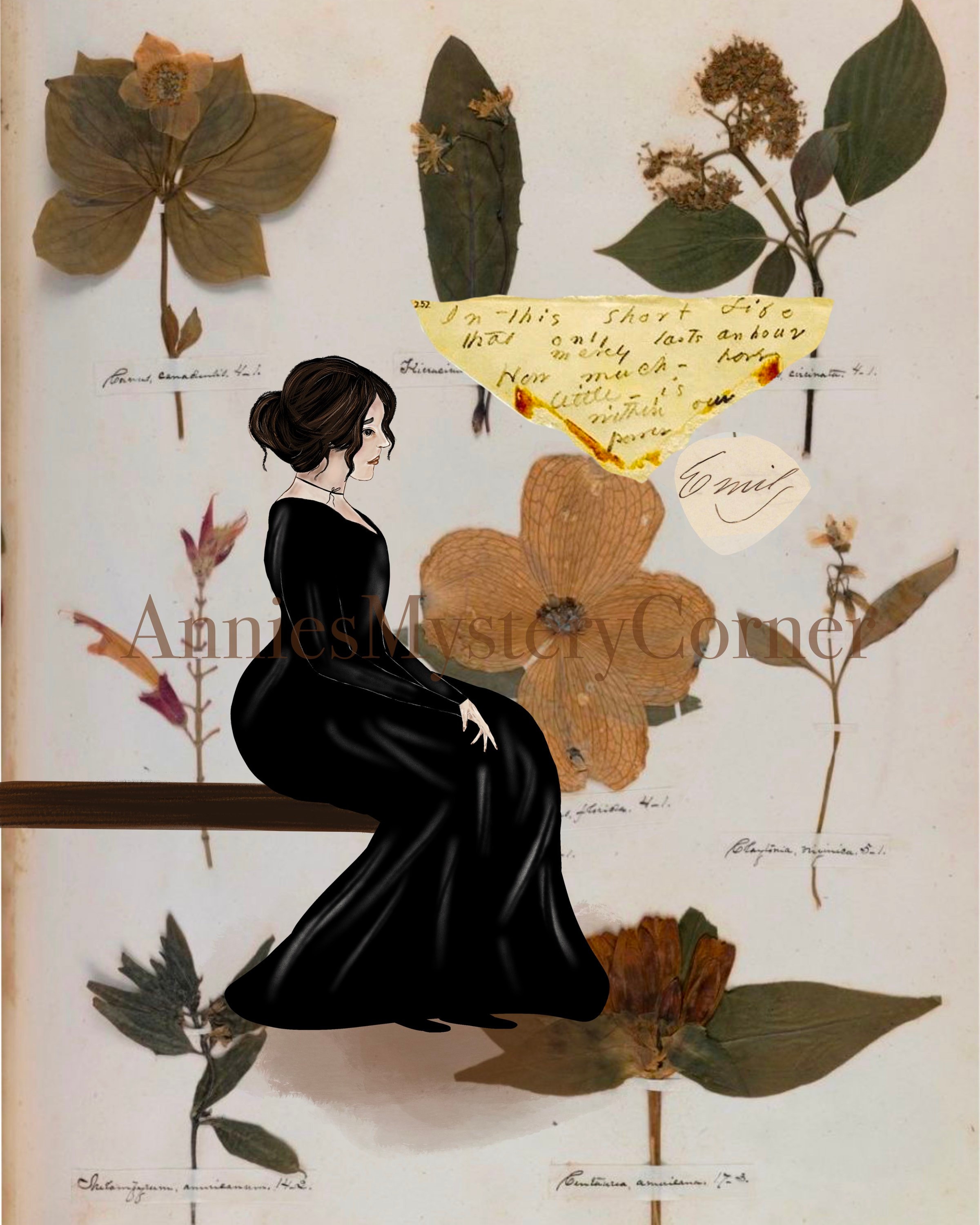 Emily Dickinson Print, Gifts for Women, Gifts for Writers