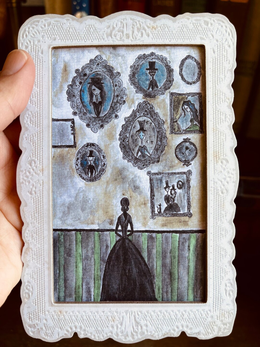 The Ancestors Wall Framed Tiny Art Print Etsy