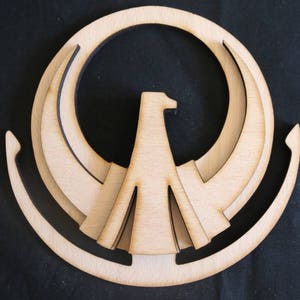 Saint Seiya Athena&#39;s Scepter - Wood Laser Cut