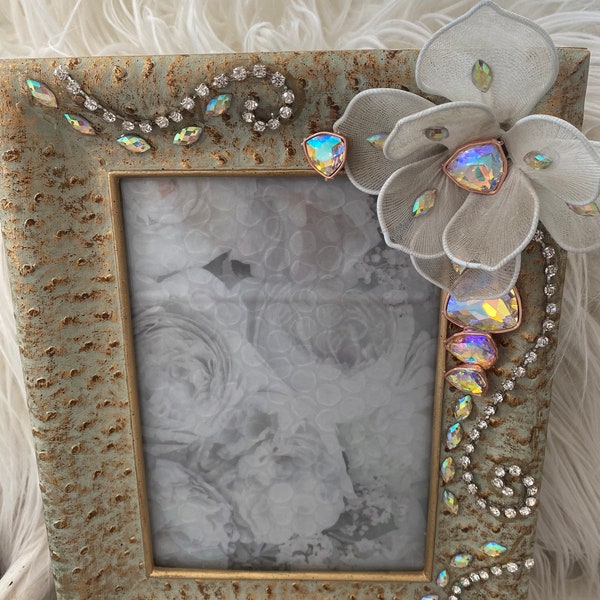 Bling Picture Frame Etsy