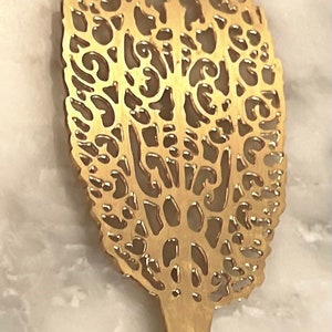 Asian Stick Pin Extra Large Gold-PlateSigned