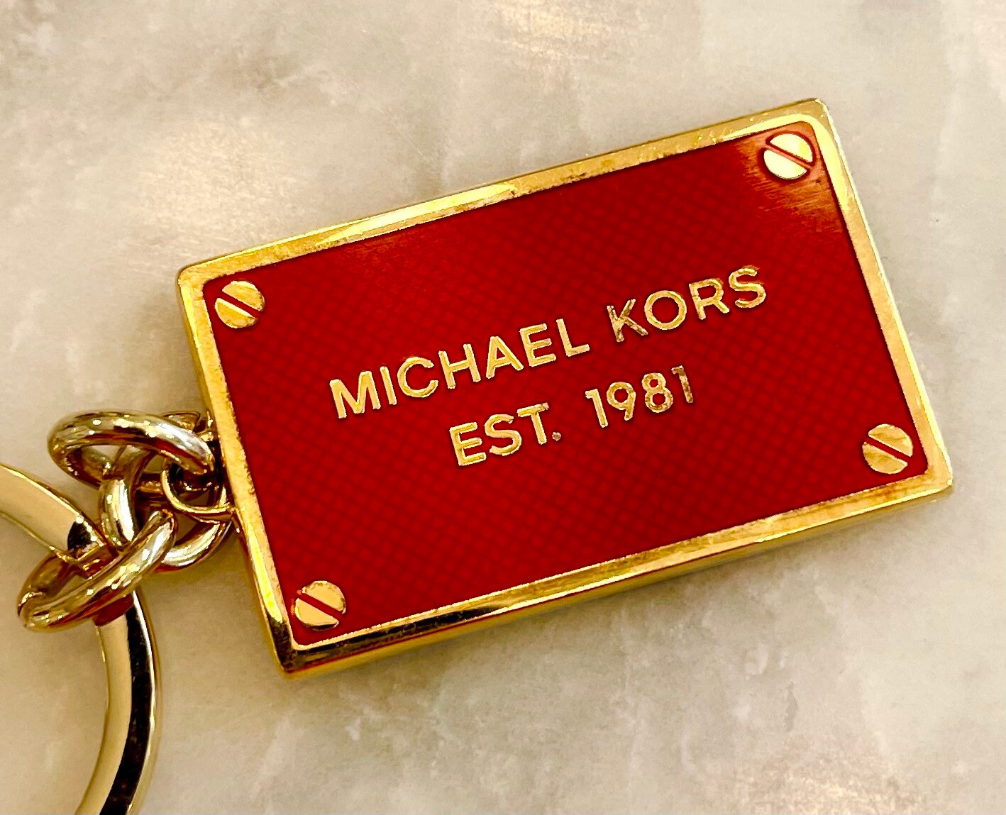 Michael Kors Keychain - Etsy UK
