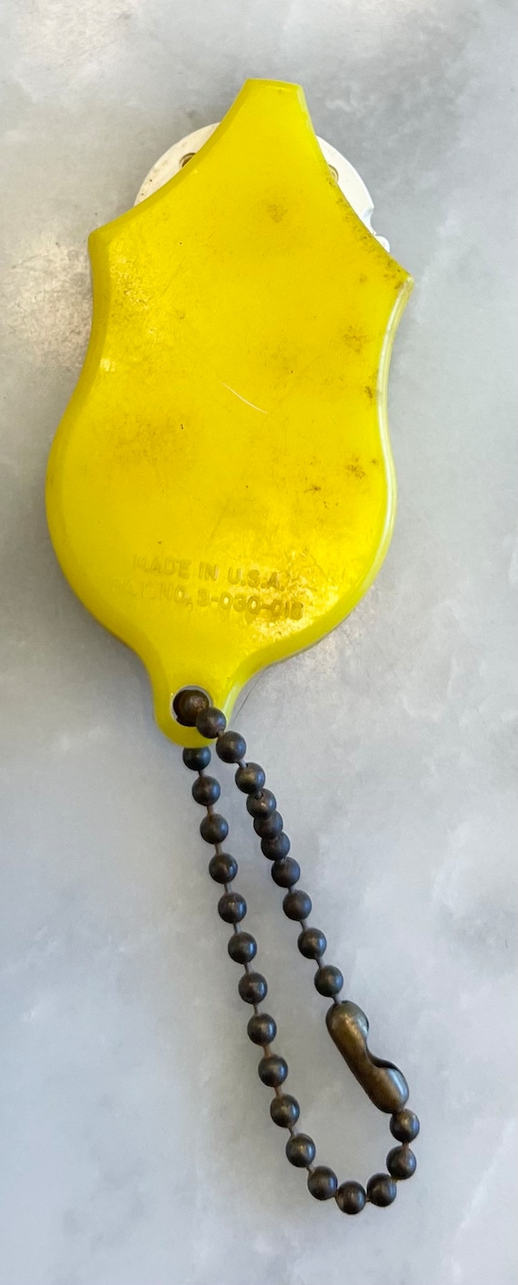 Gold Caddy Keychain Retro Working Dial - image 3