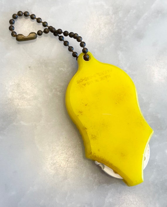 Gold Caddy Keychain Retro Working Dial - image 4