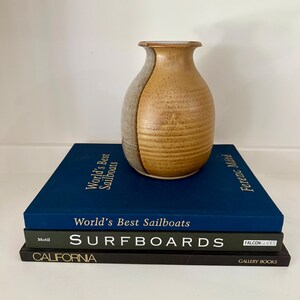 Vintage Gerald Patrick Signed Studio Pottery Vase
