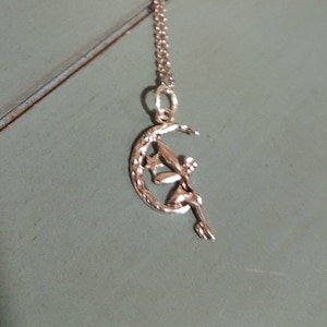 Fairy Charm Necklace / Tinkerbell Charm / Tinkerbell Jewelry / Fairy Charm / Tinkerbell Necklace