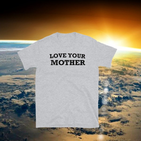 Hou van je moeder shirt keeper of earth shirt Earth mama geworteld in aarde crunchy shirt hippie mama shirt