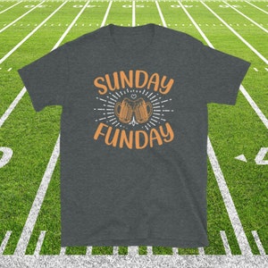 Sunday Funday Shirt Game Day Shirt Monday Funday Gift Boy Mom Lake Life Best Sunday shirt Beer lover gift Beer gift vintage brunch Football image 1