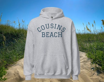 Cousins Beach Unisex Hoodie, Summer Sweatshirt Bookish Conrad Crewneck North Carolina Massachusetts Cousin Jerry Rowing Vintage Jerimiah