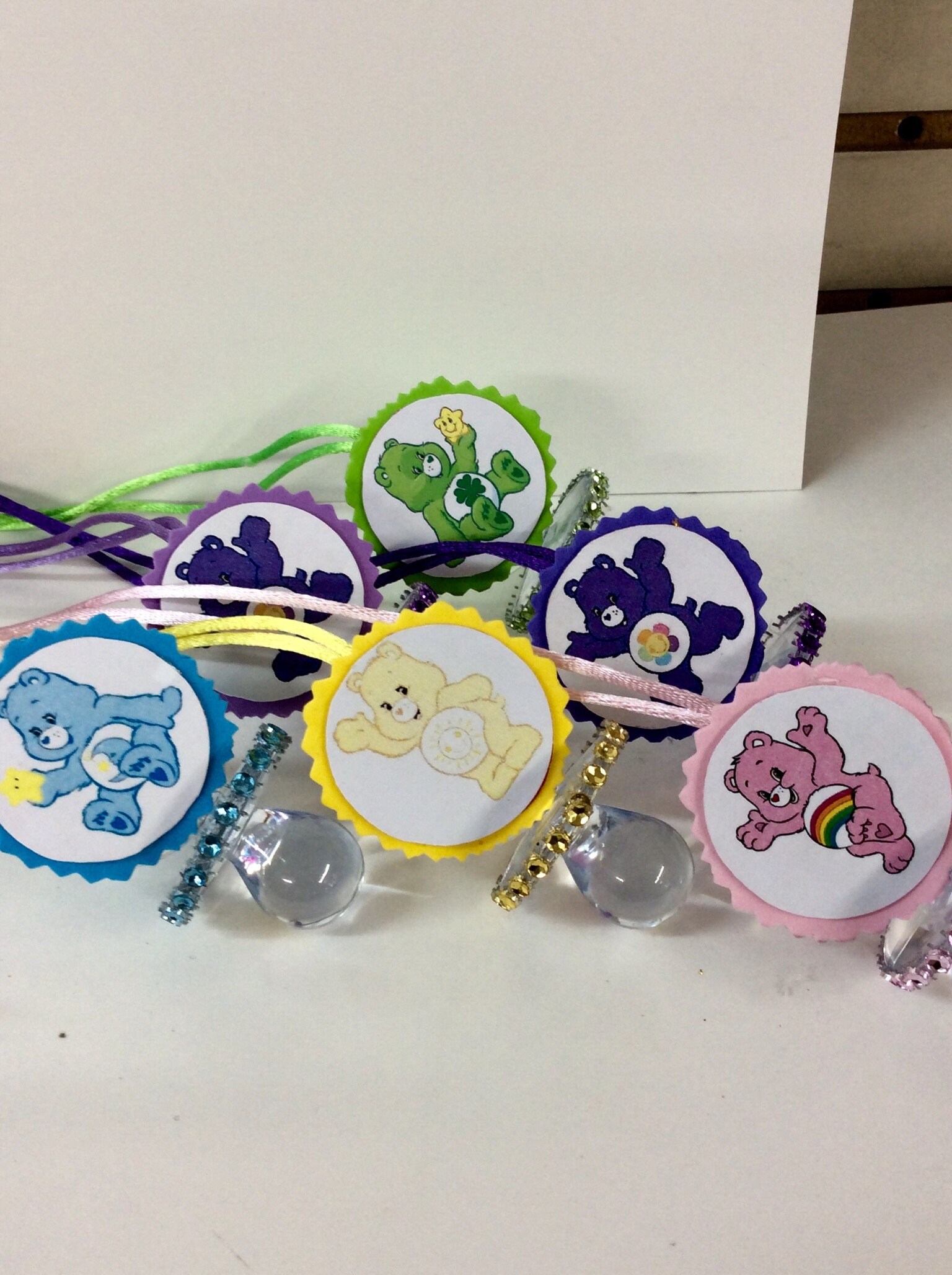 Care Bears Baby Shower/care Bears Baby Shower Pacifier/care Etsy