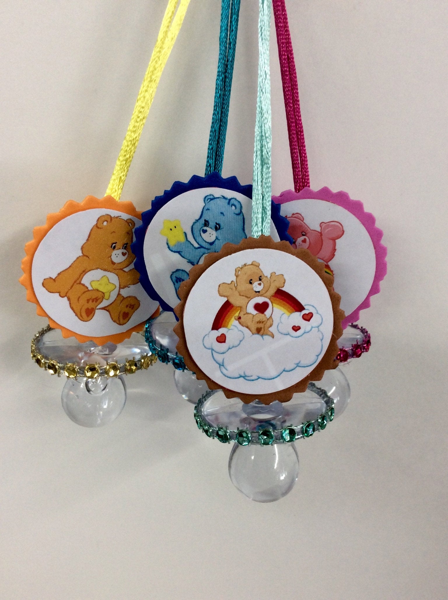 Care Bears Baby Shower/care Bears Baby Shower Pacifier/care Etsy
