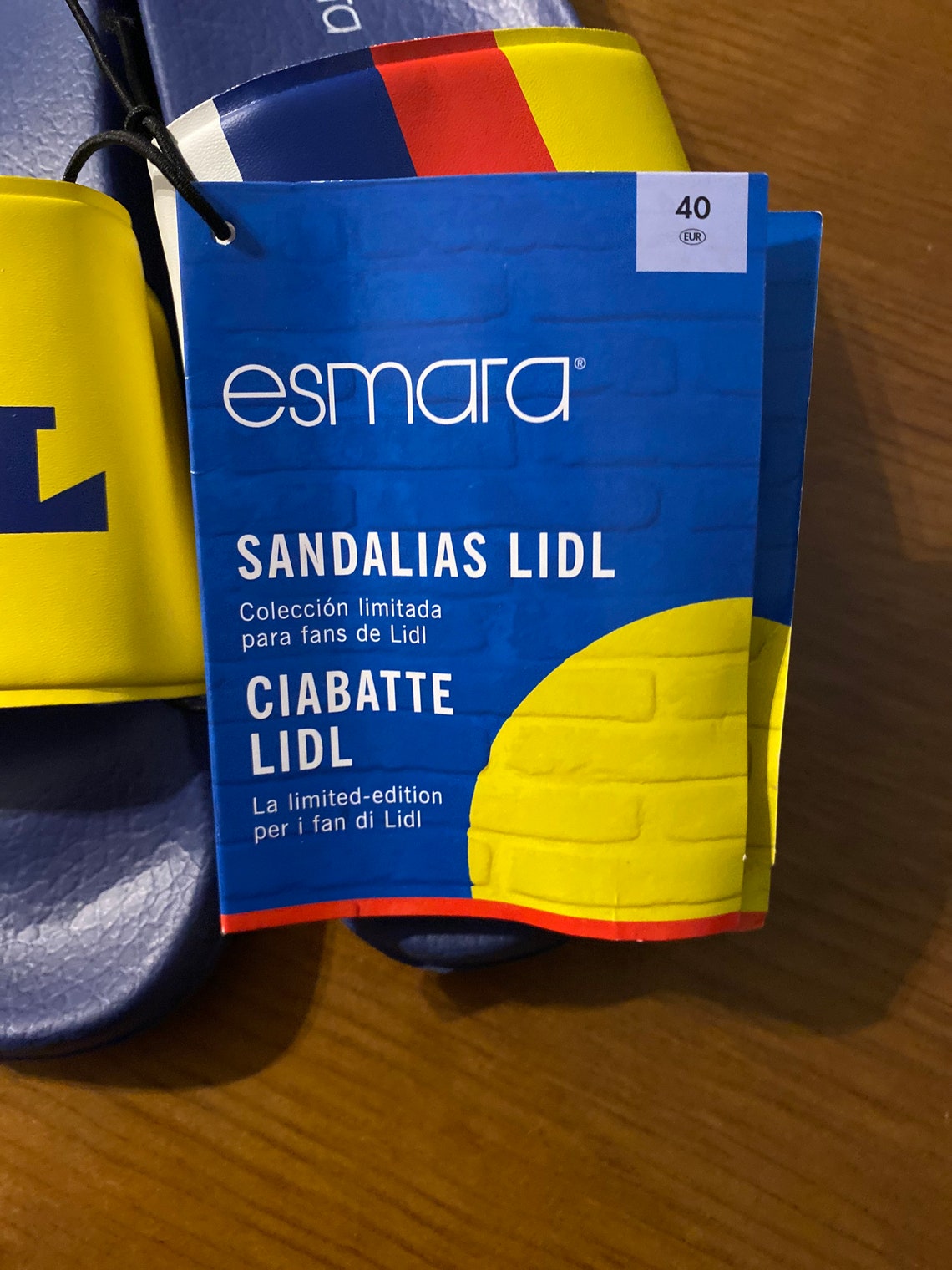 Lidl Slippers Limited Edition Shoes 38 Size uk 5 Etsy