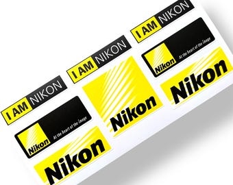 ニコンビニールステッカー デカールシート 23枚 - Etsy 日本