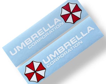 Umbrella Corporation Resident Evil vinyl sticker decals