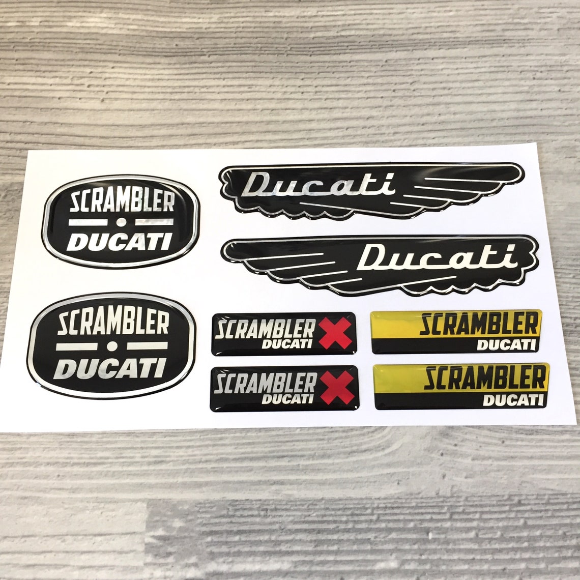 ducati scrambler decals