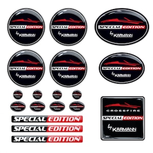 18 pcs Special Edition Chrysler Crossfire Emblems