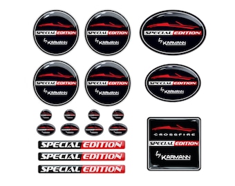 18 pcs Special Edition Chrysler Crossfire Emblems
