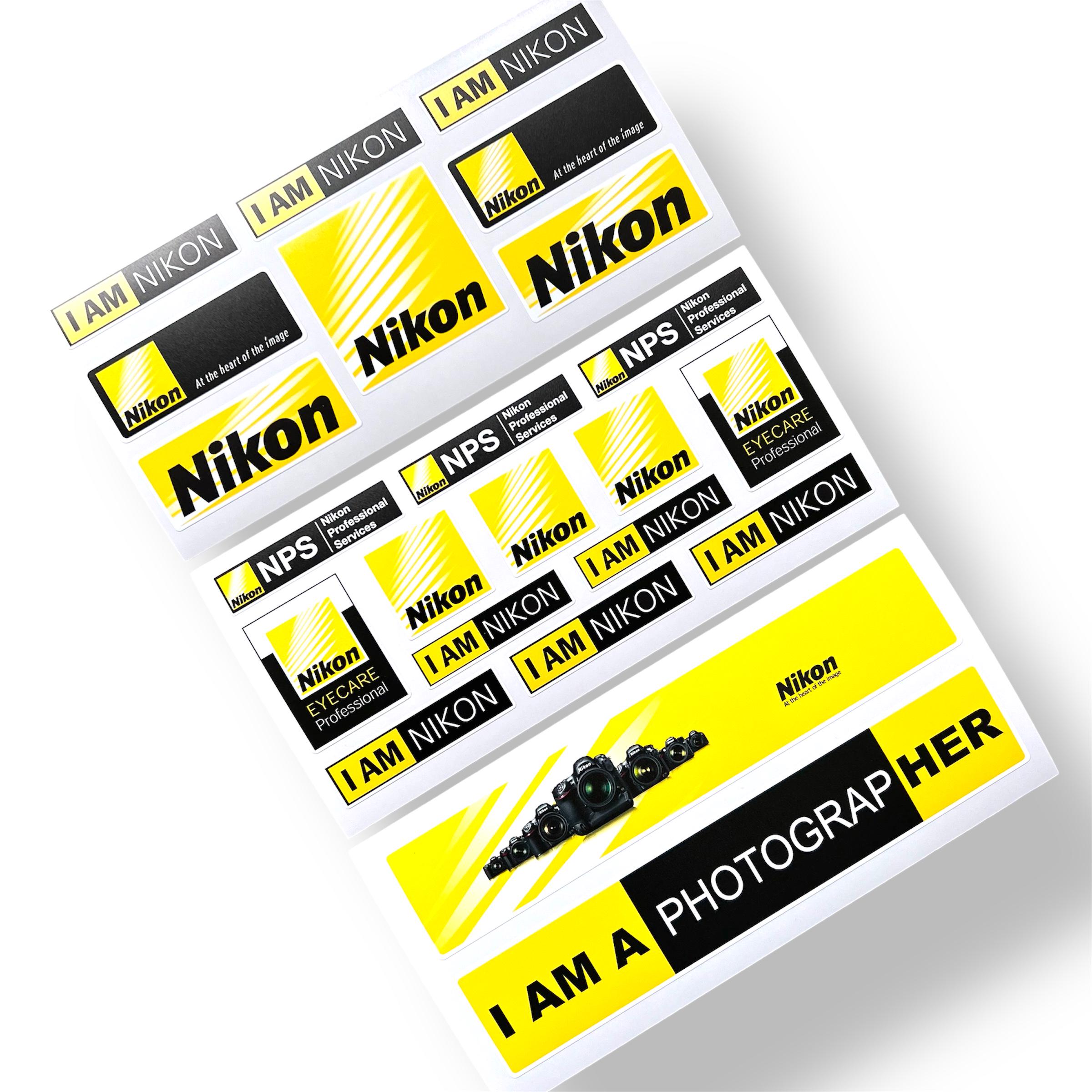 ニコンビニールステッカー デカールシート 23枚 - Etsy 日本