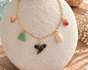 Collar con dije de sirena