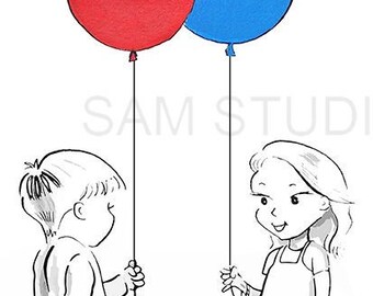 Le Ballon Rouge (The Red Balloon) - Bonjour! Boy Meets Girl